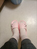 惠夫人浴室拖鞋女夏季情侶家居室內家用軟底防滑洗澡居家涼拖鞋男 厚底拖 粉紅 38-39 (適合37-38碼穿) 曬單實(shí)拍圖