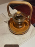 LDVEP德國品牌玻璃煮茶壺耐高溫提梁壺茶具圍爐燒水壺養生壺電陶爐 1200ML竹把提梁壺（蒸煮一體） 曬單實(shí)拍圖
