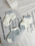 安茵兒寶寶春夏襪子嬰童網(wǎng)眼透氣襪地板襪棉質(zhì)男女童中筒襪【3條裝】 曬單實(shí)拍圖
