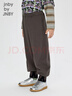 jnby by JNBY江南布衣童裝全棉毛圈布束腳彎刀褲長(cháng)褲秋冬男女童兒童1O9E10240 046/鑄鐵灰 130 cm 曬單實(shí)拍圖