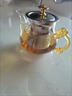 京嚴選高硼硅耐熱玻璃茶壺家用過(guò)濾泡茶壺茶具套裝加厚泡茶壺 黃色龍把泡茶壺400ml 曬單實(shí)拍圖