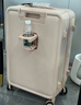 voyagetime行李箱拉桿箱小登機箱萬(wàn)向輪學(xué)生旅行箱結實(shí)耐用密碼箱20英寸粉色 曬單實(shí)拍圖