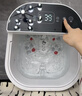 美的（Midea）泡腳桶足浴盆電動(dòng)泡腳盆高深桶加熱全自動(dòng)按摩2025洗腳盆智能恒溫家用過(guò)膝蓋小腿送父母親生日禮物 【豪華款】太極按摩+智能恒溫涌泉+水電分離 曬單實(shí)拍圖