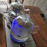 友家鋪子（Biooner）全自動(dòng)底部雙上水電熱燒水壺玻璃燒水器家用辦公茶臺茶桌一體嵌入式電茶爐茶具套裝 輕奢銀蒸茶款 曬單實(shí)拍圖