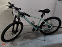 鳳凰鋁合金山地自行車(chē)變速26/27.5寸27速男女學(xué)生單車(chē)成人款通勤 鋁架頂配-薄荷綠27速(內置手電） 26寸(適合身高160-180CM) 曬單實(shí)拍圖