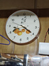【京東物流】大吉大利時(shí)鐘靜音石英掛鐘客廳臥室創(chuàng  )意電子表裝飾 金 【升級6代機芯更靜音】-12英寸 曬單實(shí)拍圖