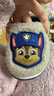 汪汪隊立大功（PAW PATROL）兒童棉拖鞋冬季男孩室內毛毛絨保暖男童棉拖鞋包跟寶寶棉鞋 3646米白色阿奇 15 內長(cháng)15cm16/17適合23/24碼 曬單實(shí)拍圖