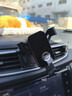 松占日產(chǎn)軒逸奇駿逍客車(chē)載專(zhuān)用手機支架內飾導航汽車(chē)裝飾用品架子新款 16-21款奇駿/逍客專(zhuān)用【高雅黑】 重力式C款 曬單實(shí)拍圖