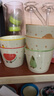 【四個(gè)裝】水果可頌馬克杯少女心陶瓷水杯啤酒杯無(wú)蓋情侶學(xué)生水杯 水果可頌--杯子【四色各一】 200ML  4個(gè) 曬單實(shí)拍圖