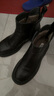 天美意短靴商場(chǎng)同款女靴英倫女切爾西靴新款 黑色（絨里） 37 曬單實(shí)拍圖