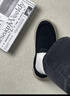 足力健男鞋一腳蹬布鞋爸爸鞋中老年軟底輕便健步鞋子男9167 黑色 42 曬單實(shí)拍圖