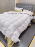 加拿大高奢羽絨被98白鵝絨冬被加厚保暖被芯子母結婚喜被春秋被子 雪鳥(niǎo)白【加拿大手挑98%白鵝絨】 150*200cm【2斤 夏季款】 曬單實(shí)拍圖