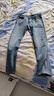 海瀾之家（HLA）牛仔褲男25春夏蛇年賀歲系列五袋刺繡褲子男春秋季 牛仔藍過(guò)渡色（淺）14 31 170/78A推薦119~126斤 曬單實(shí)拍圖