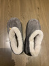 奧康（Aokang）抗菌棉鞋男士冬季加絨保暖居家用防滑防臭中老年包跟棉拖鞋外穿女 曬單實(shí)拍圖