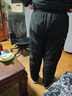 西克米里棉褲男外穿冬季防風(fēng)防水男士羊羔絨保暖褲加絨加厚休閑運動(dòng)褲子 376黑色直筒 3XL （150-170斤） 曬單實(shí)拍圖