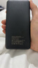 雷方心5V1A充電寶20000毫安時(shí)適用手表MP3MP4隨身WIFI小燈具等小功率通用移動(dòng)電源 黑色【慢充5V1A】+數據線(xiàn) 20000毫安時(shí) 曬單實(shí)拍圖