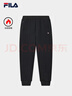 FILA 斐樂(lè )官方男士針織長(cháng)褲2025冬季時(shí)尚簡(jiǎn)約舒適加絨休閑褲 曬單實(shí)拍圖
