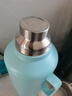 AKAW日本保溫壺家用不銹鋼大容量便攜戶(hù)外全鋼熱水壺高檔開(kāi)水瓶暖壺 海洋藍-全鋼壺身 2L 曬單實(shí)拍圖