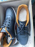 紅蜻蜓男鞋子秋冬低幫平底鞋子男皮面運動(dòng)休閑鞋男C0TT04012X深藍42 曬單實(shí)拍圖