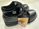 馬登德比鞋男款厚底增高黑色大頭皮鞋男通勤百搭cleanfit休閑工裝鞋子 亮面黑 【偏大一碼&5cm增高/光澤感/男士正裝鞋】 40 男碼 曬單實(shí)拍圖