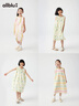 幼嵐（ALLBLU）【唐朝夏日系列】幼嵐背心連衣裙寬松舒適24夏兒童柔軟女童裙子 夏日蝴蝶（滿(mǎn)?。?120 曬單實(shí)拍圖
