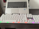 吉選（GESOBYTE）G11 有線(xiàn)鍵盤(pán) 有線(xiàn)游戲機械手感炫彩背光網(wǎng)吧臺式電腦筆記本家用通用USB外接 白 曬單實(shí)拍圖
