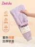 笛莎（DEESHA）【550G校服神器三層加厚】?jì)和Q絲羊毛絎棉女童秋冬保暖打底褲 曬單實(shí)拍圖