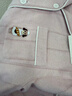 蔓秋 MEJU秋季新品情侶睡衣純棉磨毛絨布高級刺繡家居服全棉長(cháng)袖套裝 粉色 M 男士140斤以?xún)?女士110斤以?xún)?曬單實(shí)拍圖