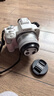 Canon佳能r50入門(mén)級微單反 半畫(huà)幅數碼相機 4k美顏小巧便攜送禮 EOS R50+(RF-S 18-45套裝）白 套餐一【含128G卡 攝影包 電池 專(zhuān)屬皮套】 曬單實(shí)拍圖