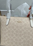 蔻馳（COACH）【品牌直供】女士FIONA24手提單肩托特包CBT18新年禮物 曬單實(shí)拍圖