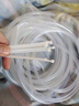 pvc透明軟管家用水管牛筋管油管水平管4分6分排水塑料管穿線(xiàn)軟管 【新型增強軟管】?jì)葟?毫米（送10個(gè)扎帶） 10米 曬單實(shí)拍圖