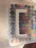 晨光（M&G）80色雙頭酒精性快干馬克筆纖維筆油性水彩筆繪畫(huà)涂鴉手工單盒裝APMV0906水彩筆美育 曬單實(shí)拍圖