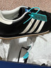 adidas「T頭鞋」K 74經(jīng)典薄底運動(dòng)鞋男女阿迪達斯官方三葉草 黑色/亮白/樹(shù)脂黃(推薦腳型偏胖選大半碼)   40.5 曬單實(shí)拍圖