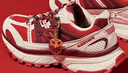 喬丹女鞋開(kāi)元V3潮流休閑鞋運動(dòng)鞋新年紅色老爹鞋輕便跑步鞋子 曬單實(shí)拍圖