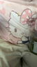 戴維貝拉Hello Kitty聯(lián)名兒童T恤女童抗菌打底衫秋裝上衣 曬單實(shí)拍圖