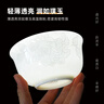 玉蝶景德鎮骨瓷家用米飯碗中式小湯碗面碗小清新創(chuàng  )意陶瓷碗金鐘碗 6英寸愛(ài)麗絲金鐘碗10個(gè) 曬單實(shí)拍圖