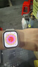 Apple/蘋(píng)果 Watch S11 智能手表GPS款42毫米玫瑰金色鋁金屬表殼淡桃粉色運動(dòng)型表帶S/M MEUN4CH/B 曬單實(shí)拍圖