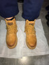 舒小朵大黃靴2026春季新款男女同穿時(shí)尚潮流增高保暖大黃工裝靴舒朵 不加絨（男款） 40 曬單實(shí)拍圖