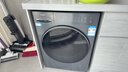 海爾滾筒洗衣機全自動(dòng)10KG 新品 帶烘干 防生銹537超薄平嵌 525大筒 藍盾除菌 商場(chǎng)同款XQG100-HL58A1 曬單實(shí)拍圖