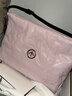 GROTTO個(gè)樂(lè )26年新款Mess系列垃圾袋植鞣綿羊皮單肩斜挎女包禮物 櫻花粉 M 曬單實(shí)拍圖