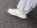 鴻星爾克板鞋男秋冬季新款滑板鞋經(jīng)典天和復古休閑鞋男輕便運動(dòng)鞋子男 微晶白 41 曬單實(shí)拍圖