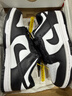 耐克NIKE女休閑板鞋 DUNK 新年禮物 運動(dòng)鞋DD1503-101白黑36.5 曬單實(shí)拍圖