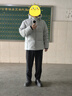 蕉下（beneunder）男士拒水羽絨服保暖戶(hù)外防風(fēng)防水可機洗連帽外套HD111淺霧灰XL 曬單實(shí)拍圖