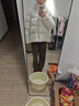 優(yōu)衣庫女裝羽絨茄克/柔軟面料外套夾克479212 01 乳白色 L 曬單實(shí)拍圖