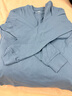 優(yōu)衣庫男裝女裝柔軟圓領(lǐng)T恤/休閑長(cháng)袖上衣479783 63 天藍色 S 曬單實(shí)拍圖
