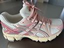 亞瑟士ASICS男鞋女鞋慢跑鞋運動(dòng)鞋耐磨復古運動(dòng)休閑鞋GEL-KAHANA 8 白色/粉色 37 曬單實(shí)拍圖