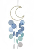 隨燦新年禮物幼兒園環(huán)創(chuàng  )風(fēng)鈴diy貝殼風(fēng)鈴掛飾材料包臥室裝飾拍照道具 月亮貝殼風(fēng)鈴材料包【藍1套】 曬單實(shí)拍圖