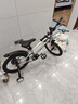 鳳凰兒童自行車(chē)小女男孩山地單車(chē)3-6-8-10-12-15歲中大童超輕帶輔助輪 *推薦【高配-輻條輪】鈦金銀+大禮包 18寸【帶輔助輪+腳撐】 曬單實(shí)拍圖