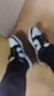 耐克NIKE男休閑板鞋 DUNK 新年禮物 運動(dòng)鞋HF5441-100黑白40 曬單實(shí)拍圖