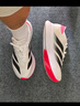 adidas 二代閃充跑鞋 ADIZERO SL2 M WIDE競訓體測跑鞋男阿迪達斯 灰白/黑色/亮紅   42 曬單實(shí)拍圖
